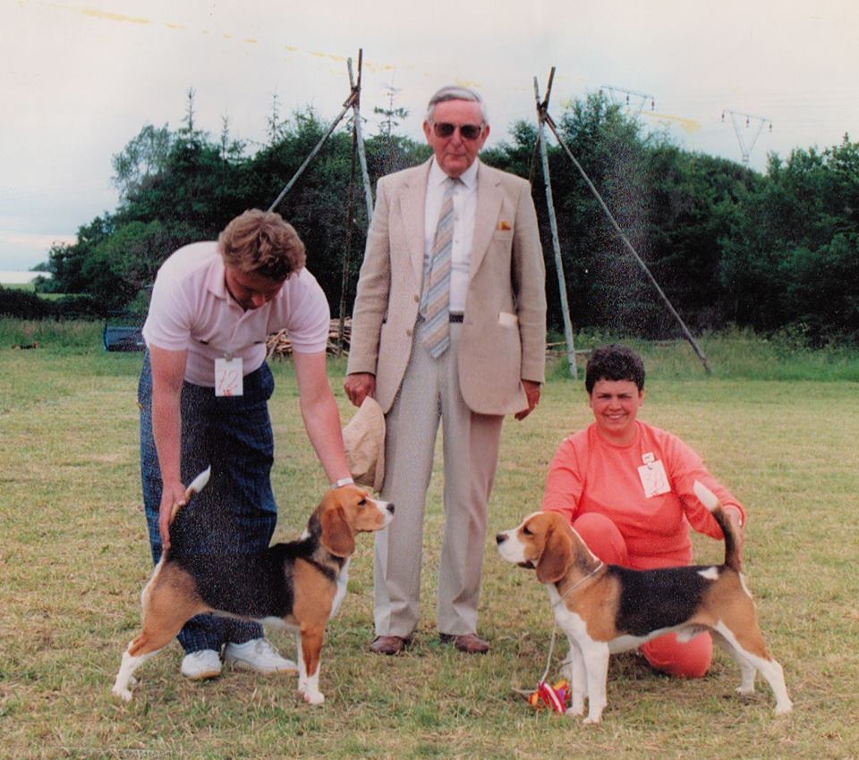 Tragband In For A Penny And Dk Ch Tragband In Hot Water At Vss 1987 - Judge Jesper Eades.jpg