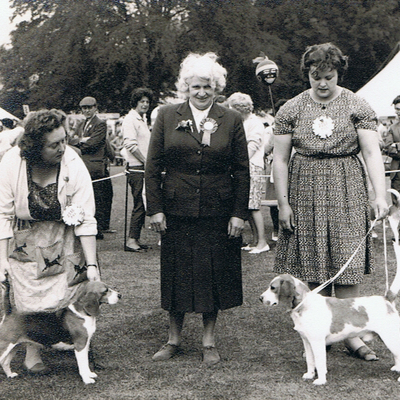 Rossut Treetops Hasty Footsteps - Judge Mrs G Clayton At Leicester C S 1963  DCC Gwyn William’s Ch Wendover Space.jpg